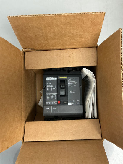 New  Square D HGL36100 3 Poles, 100 Amps, 600 Volts