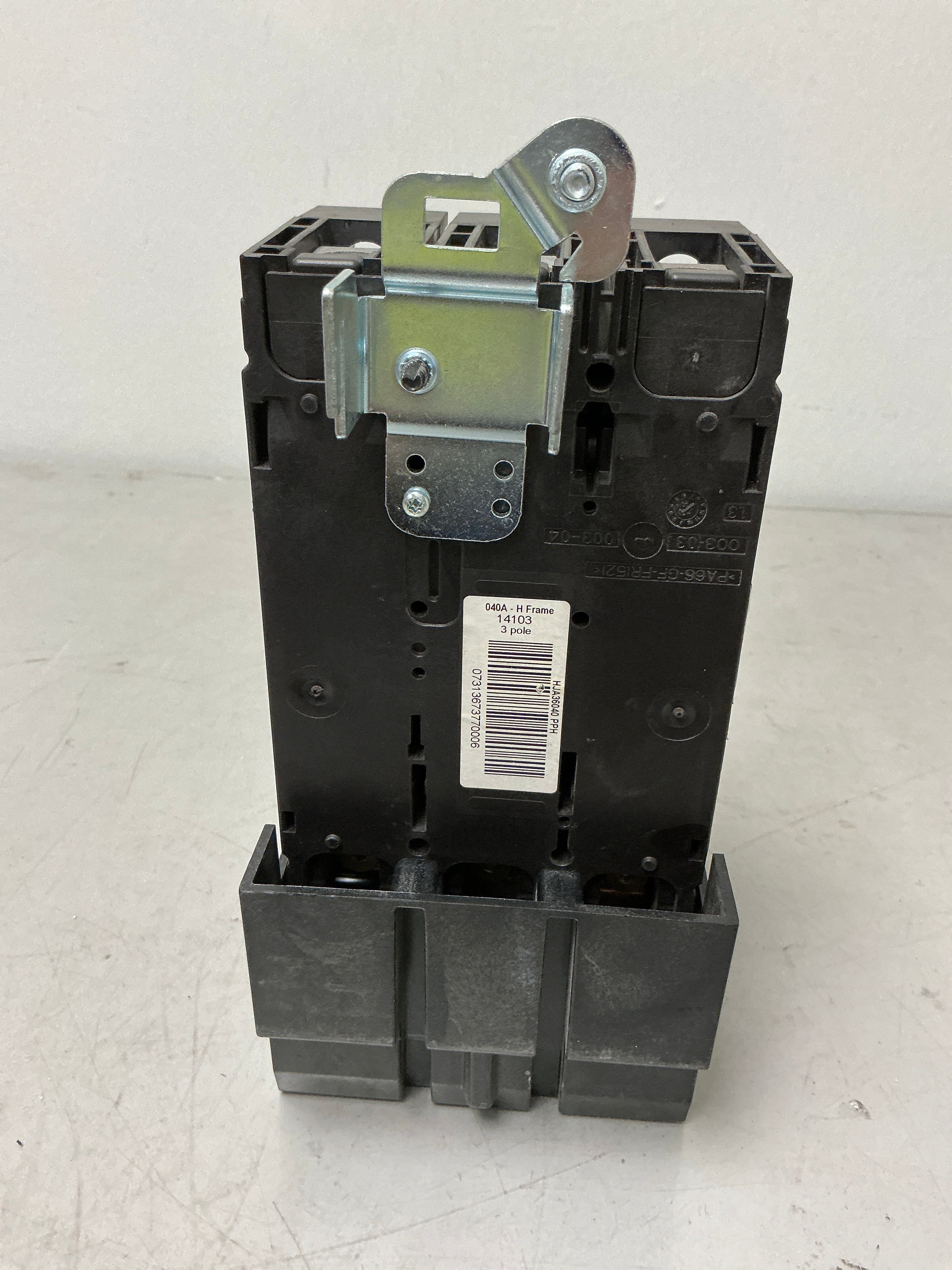 Used Square D HJA36040 3 Pole, 40 Amps, 600 Volts Circuit Breaker