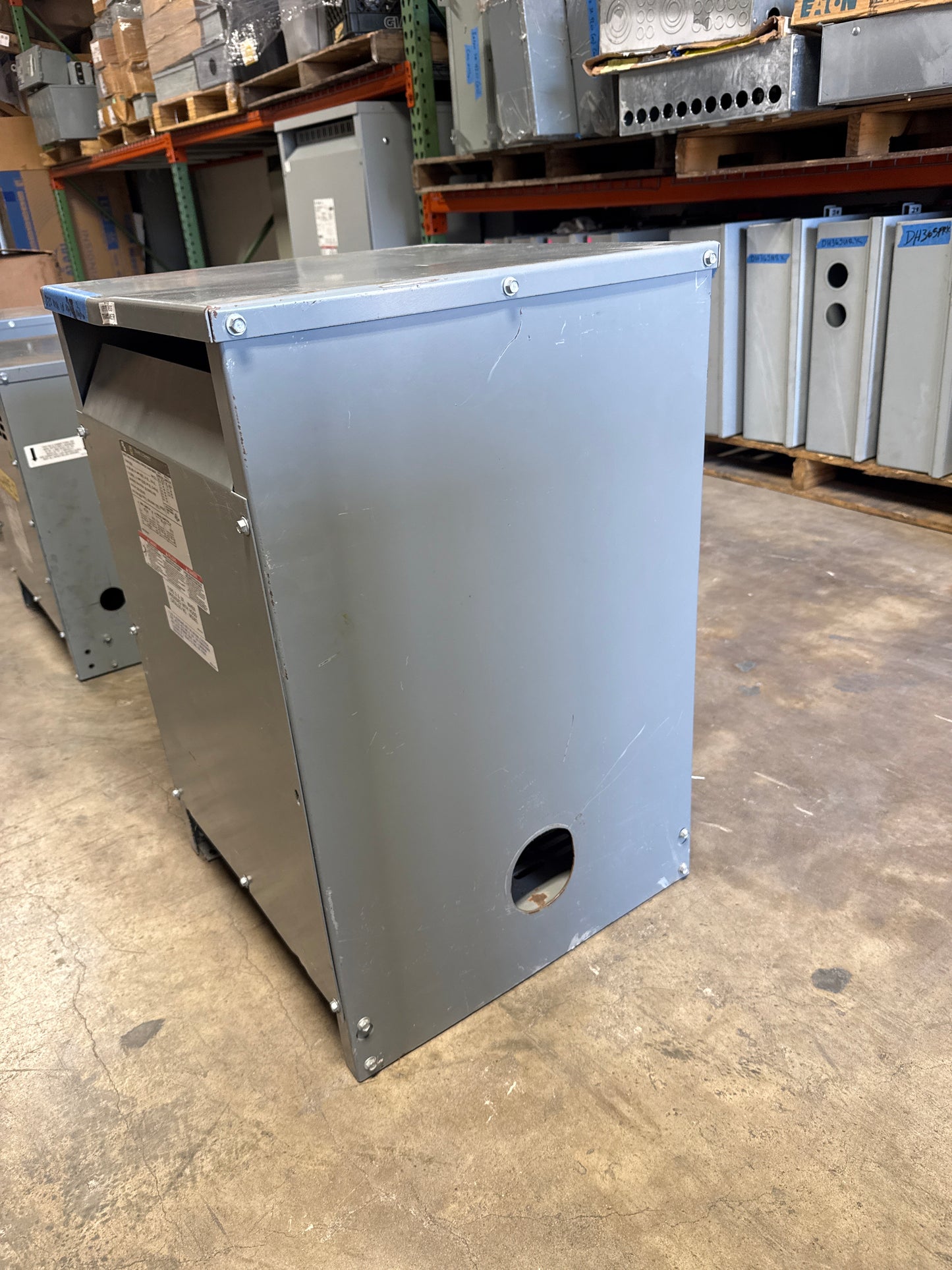 37.5 KVA Transformer, Primary 480, Seconday 120/240 Volts  1 Phase (item#t6)