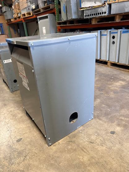 37.5 KVA Transformer, Primary 480, Seconday 120/240 Volts  1 Phase (item#t6)