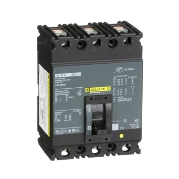 New Square D FAL34040 3 Pole, 40 Amps, 480 Volts Circuit Breaker