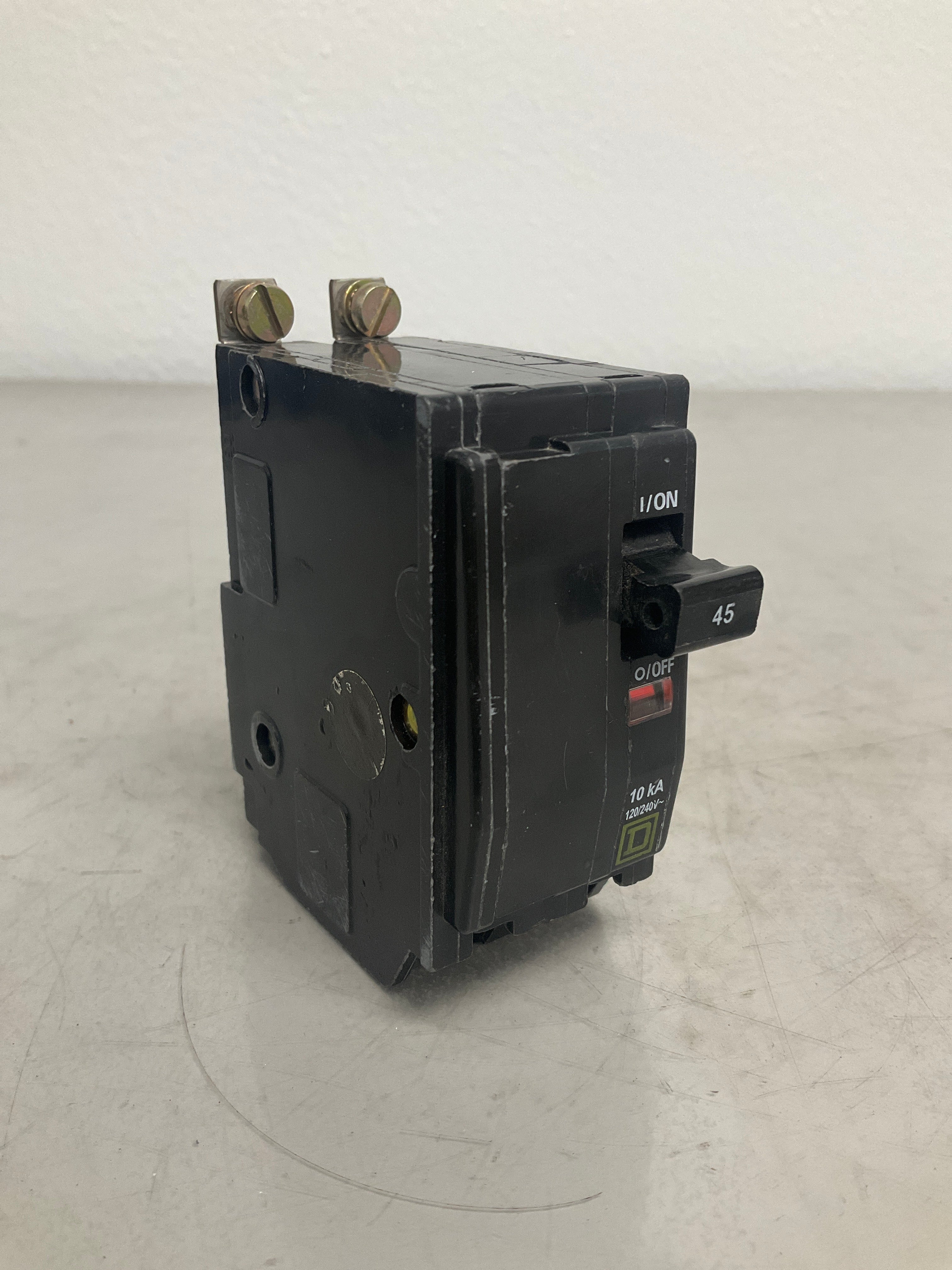 Used Square D QOB245 2 Pole, 45 Amps, 240 Volts