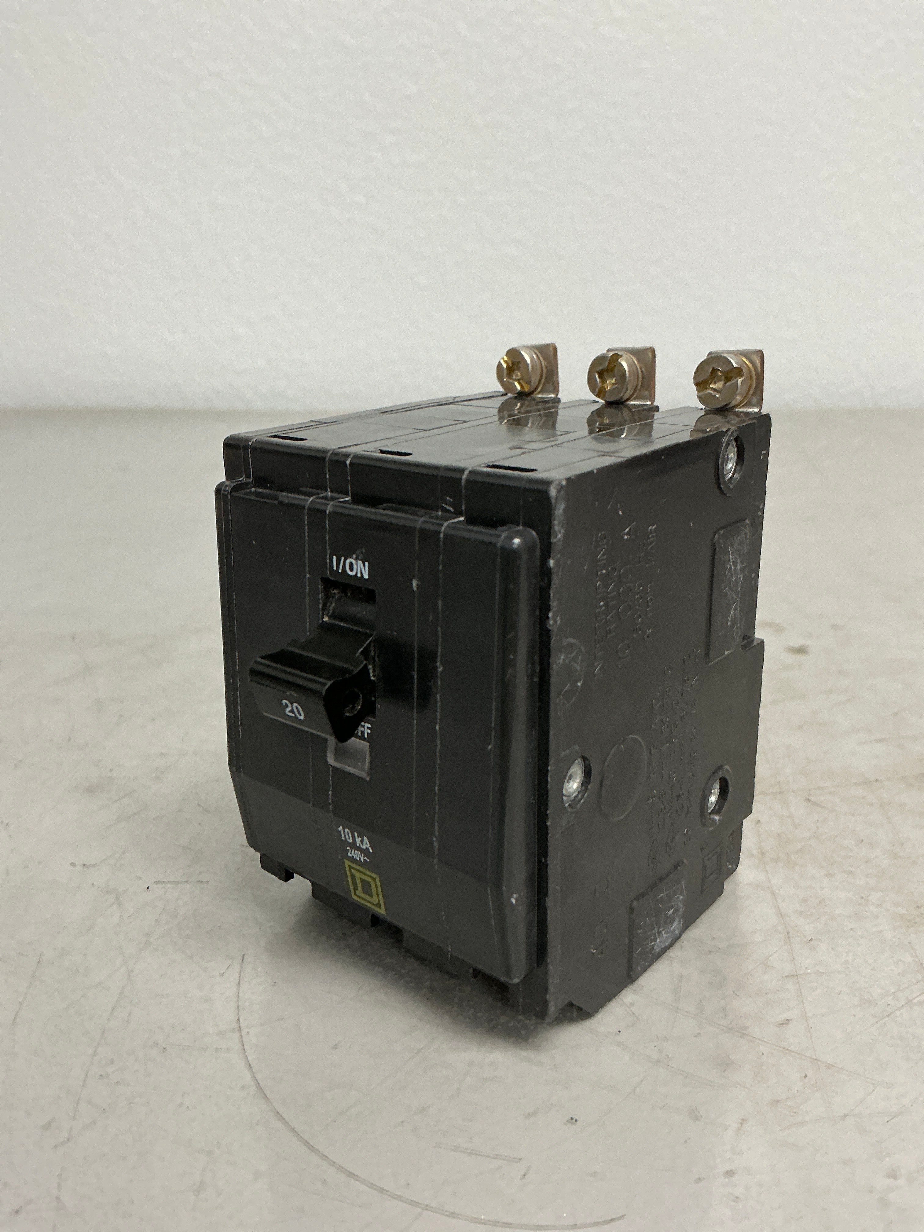 Used Square D QOB320 3 Pole, 20 Amps, 240 Volts