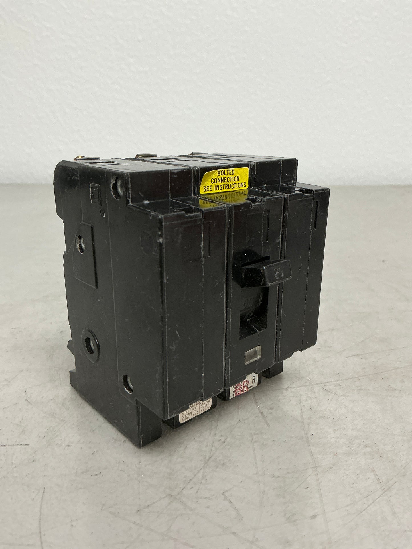 Used Square D EHB34020 3 Pole, 20 Amps, 480 Volts