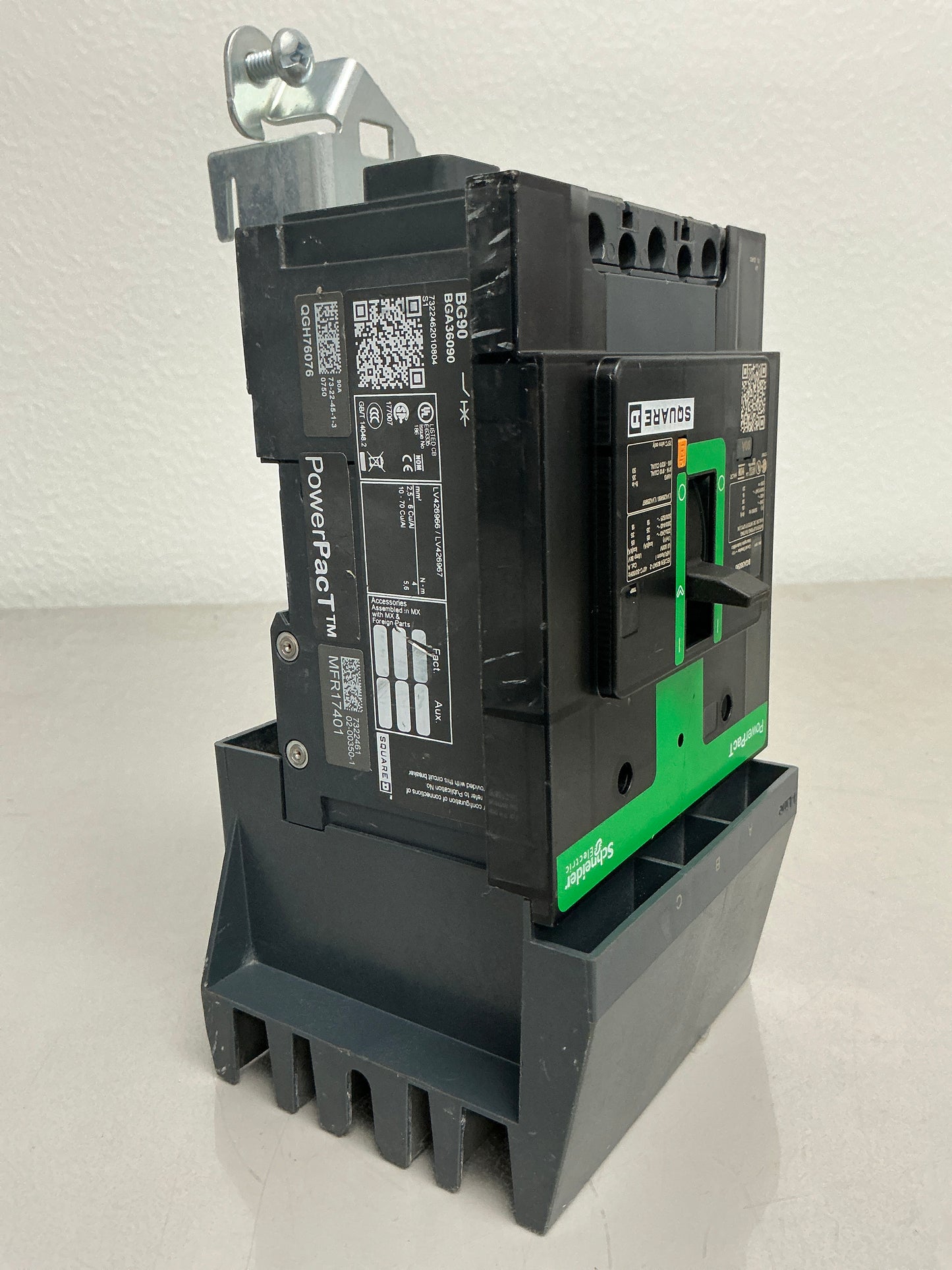 New Square D BGA36090 3 Pole, 600 Volts, 90 Amps