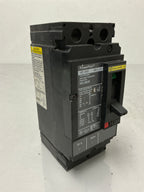 Used Square D HDL26020 2 Pole, 20 Amps, 600 Volts Circuit Breaker
