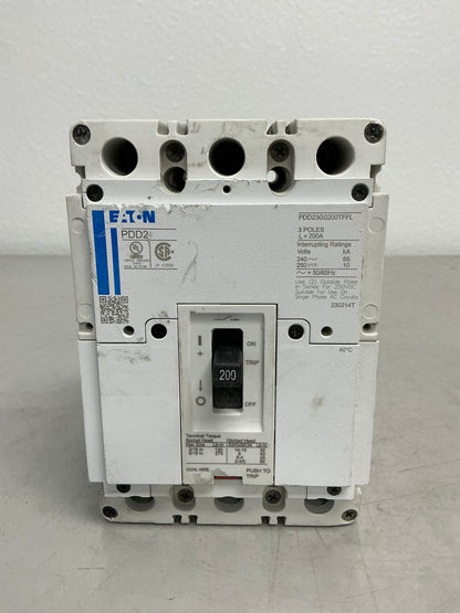 New Eaton PDD23G0200TFFL 3 Poles, 200 Amps