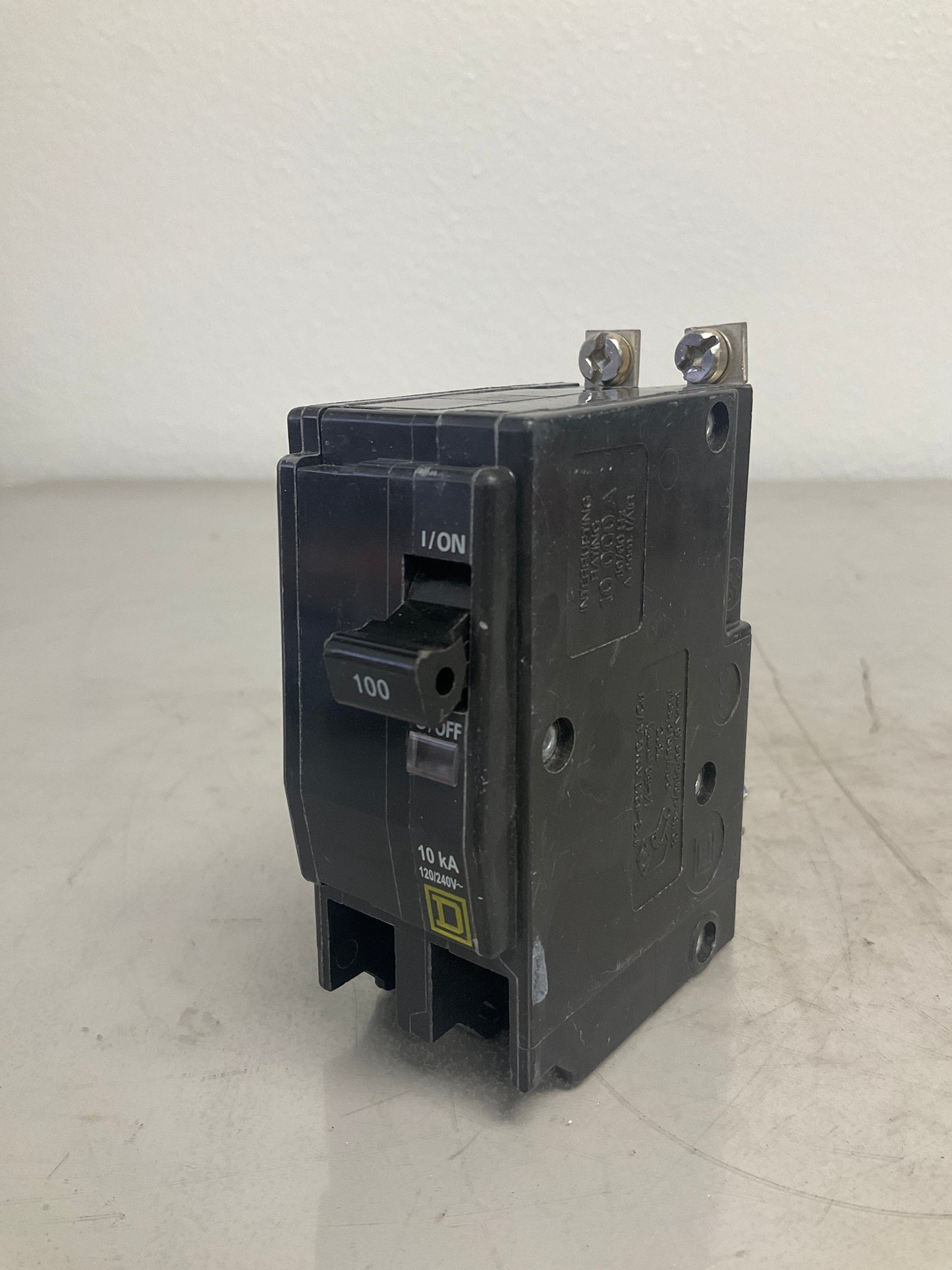 Used Square D QOB2100 2 Pole, 100 Amps, 240 Volts