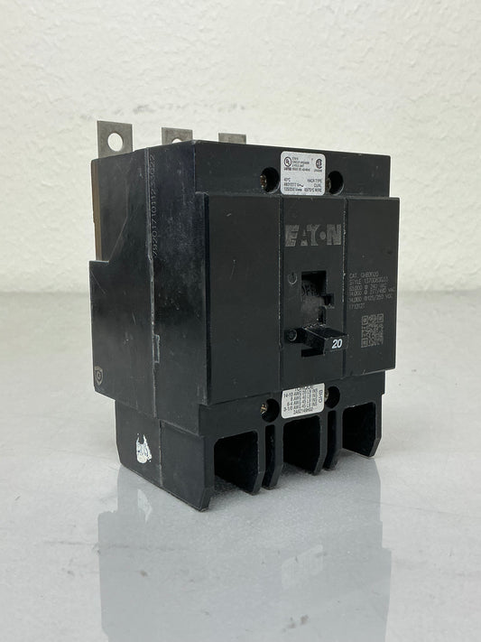 New Eaton GHB3020 20 Amp, 3 Pole, 480 Volt Breaker