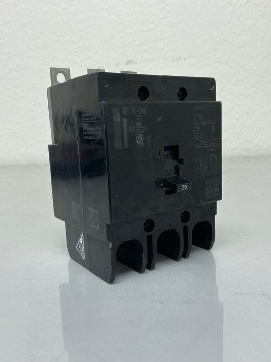 Used Eaton GHB3025 25 Amp, 3 Pole, 480 Volt Breaker