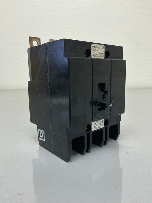 Used Eaton GHB3040 40 Amp, 3 Pole, 480 Volt Breaker