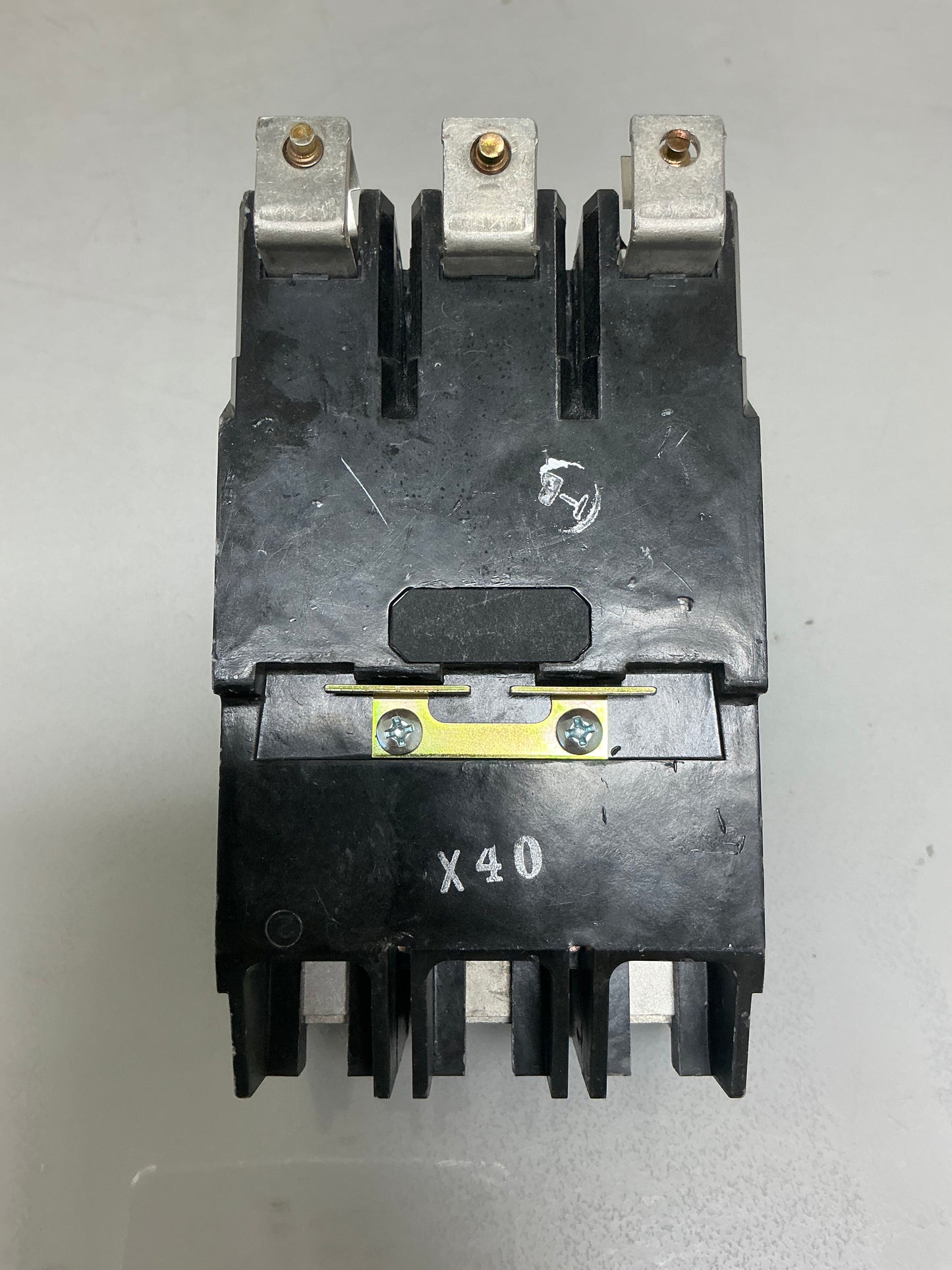 Used General Electric TEY340 40 Amp, 3 Pole, 480 Volt Breaker