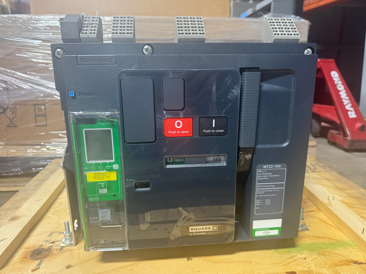 New Square D MTZ2-16N 1600 Amps