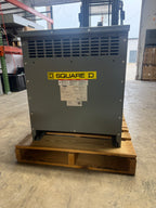 New Square D 45 KVA Transformer, 3 Phase, Primary 480, Secondary 208/120 Delta Y