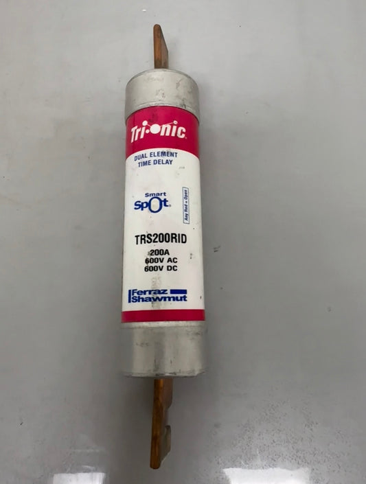 200 Amp 600 Volt Dual Element Time Delay Fuse