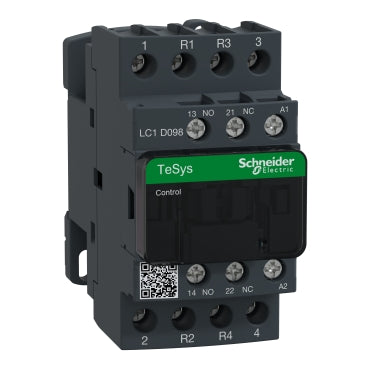 New LC1D098G7 Contactor 4 Poles, 240 Volts, 9 Amps