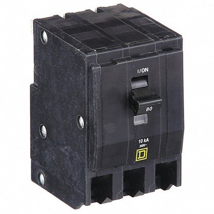 New Square D QO380 3 Poles, 80 Amps, 240 Volts