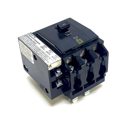New Square D QOB3601021 3 Poles, 60 Amps, 240 Volts